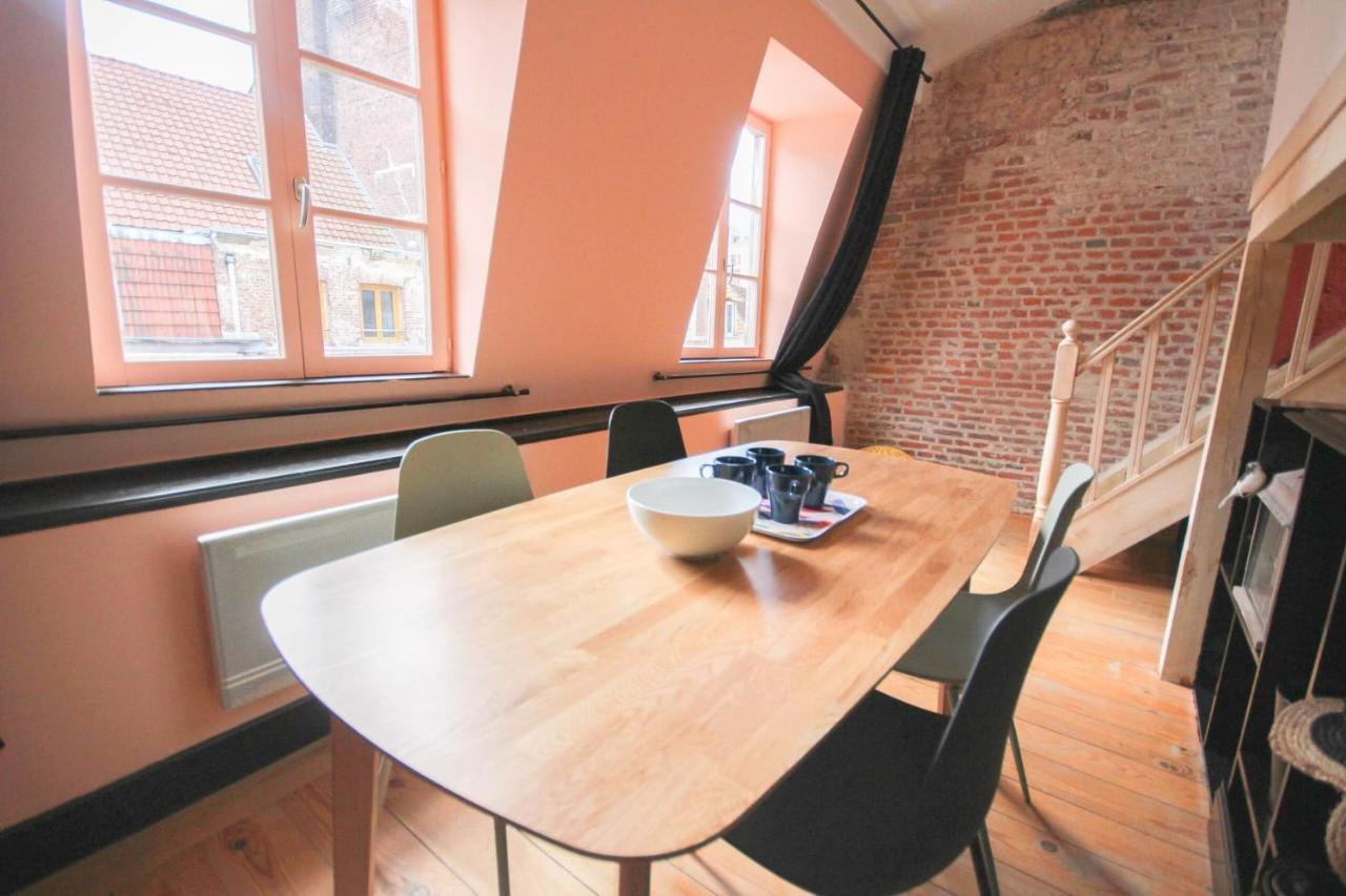 Old Lille - Superb Loft-Type Terrace! Лил Екстериор снимка